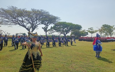 FOTO KEGIATAN DRUMBAND SMPN 1 PAPAR